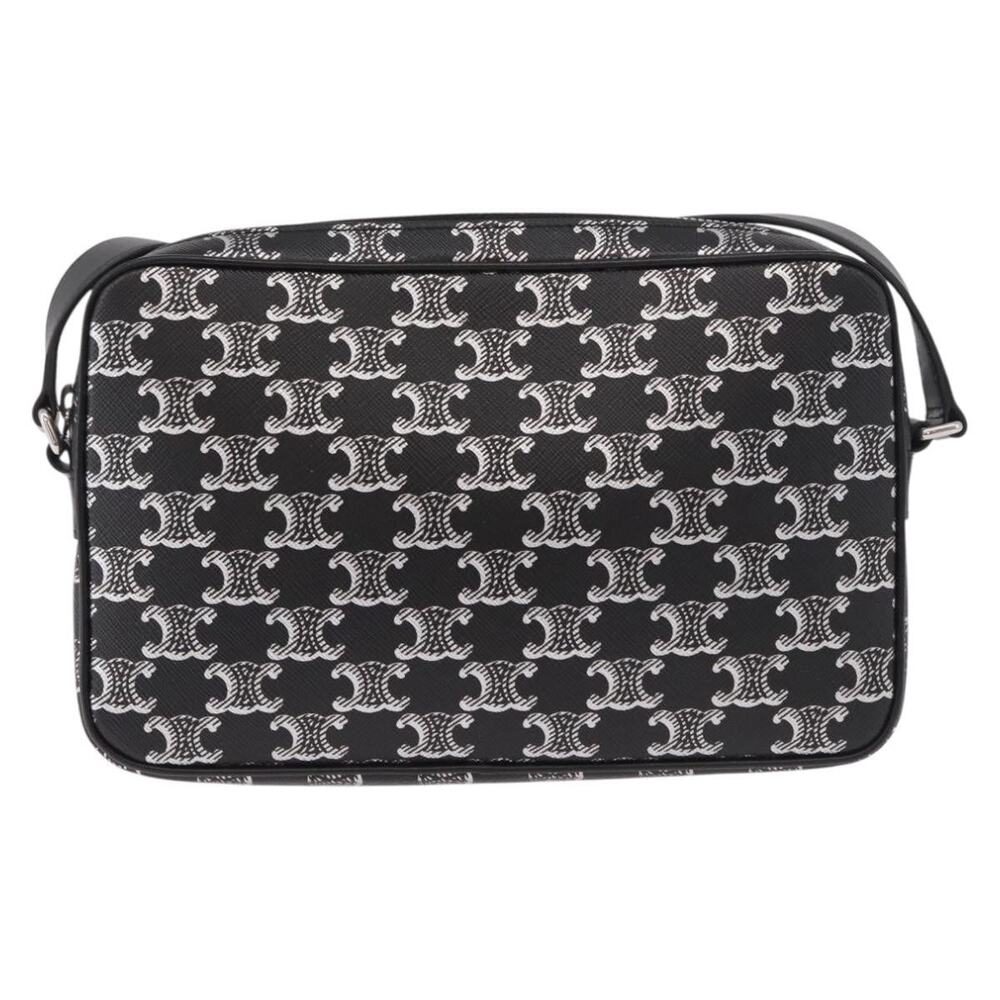 Celine Macadam Shoulder Bag Black